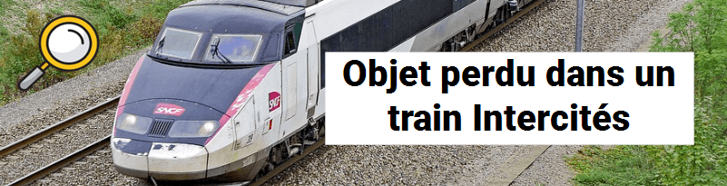 Objet perdu dans un train Intercités